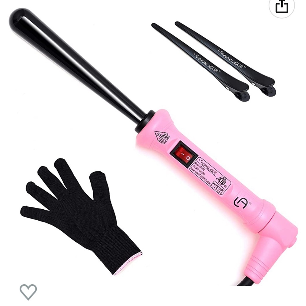 1/2 inch - 1 inch inverted curling wand